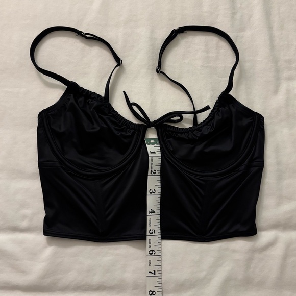 Hollister Black Corset Cropped Top - Picture 5 of 7